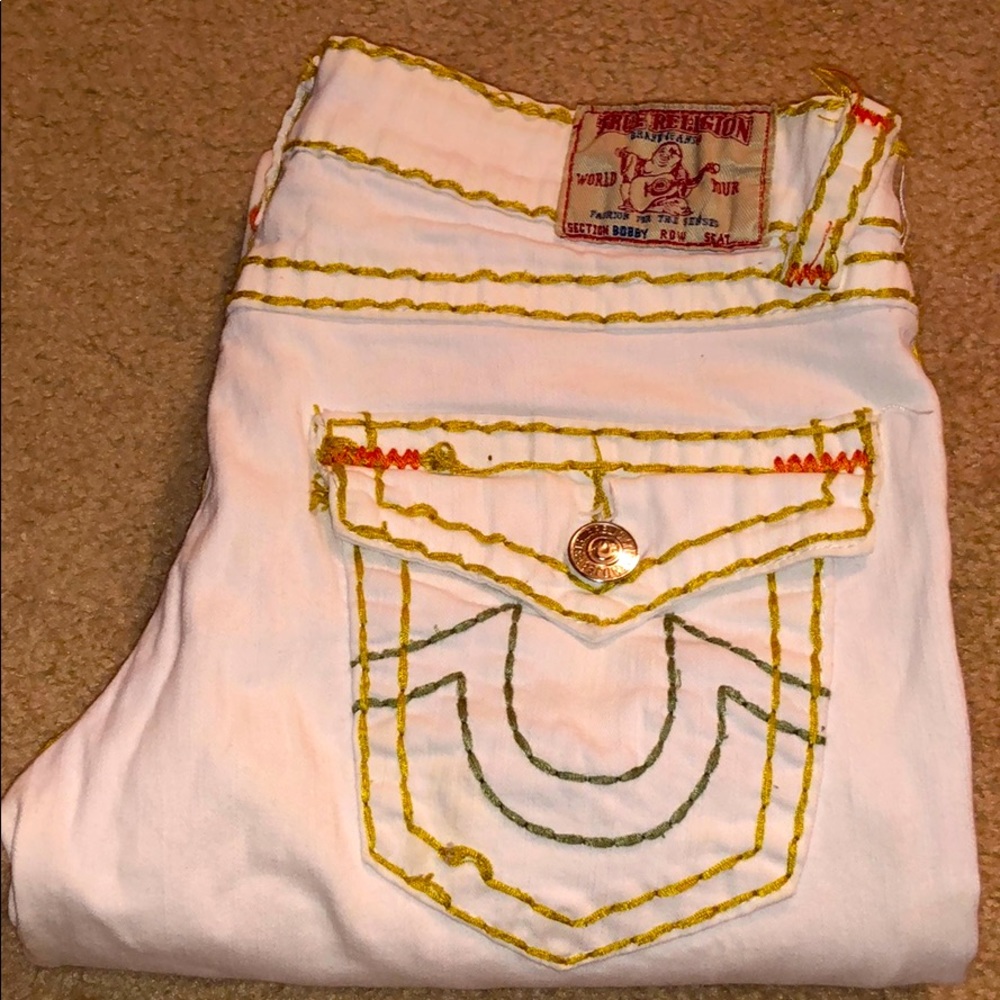 True Religion - White Jeans
